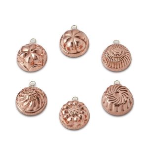Stampi per Dolci in Rame Box Set 6 Pezzi - immagine 2