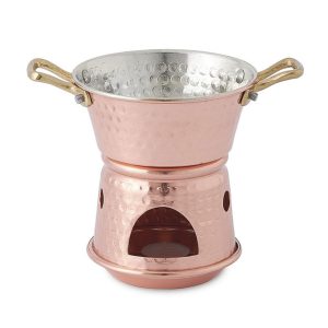 Tegamino in Rame Liscio Stagnato per Salsa