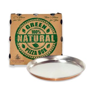 Teglia Per Pizza Casareccia in Rame ? 34 cm - immagine 5