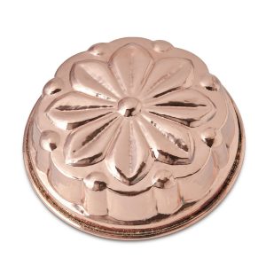 Tortiera in Rame per Dolci Stampo con Decorazione Fiore